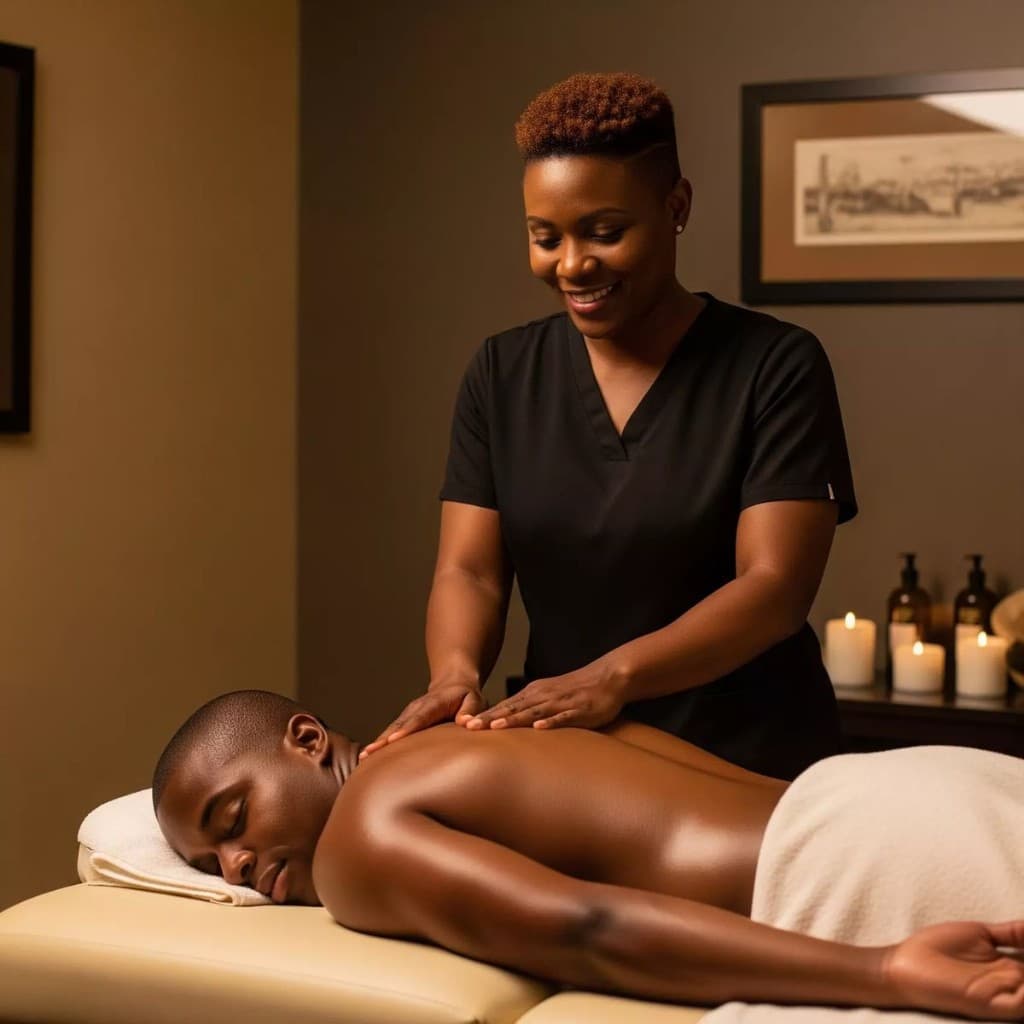 Spine and Back Massage